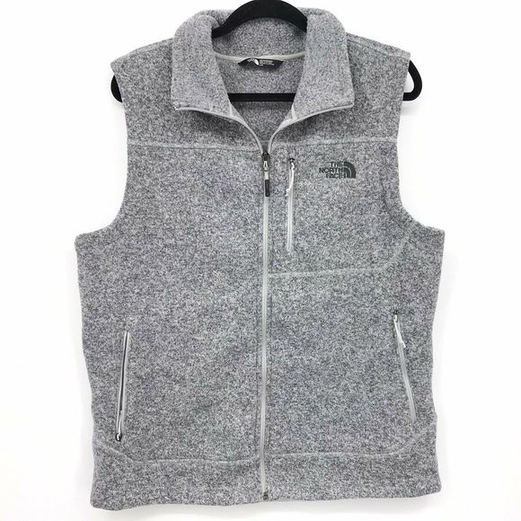 The North Face Other - The North Face Men's Vest Size Large Zip Up Gray